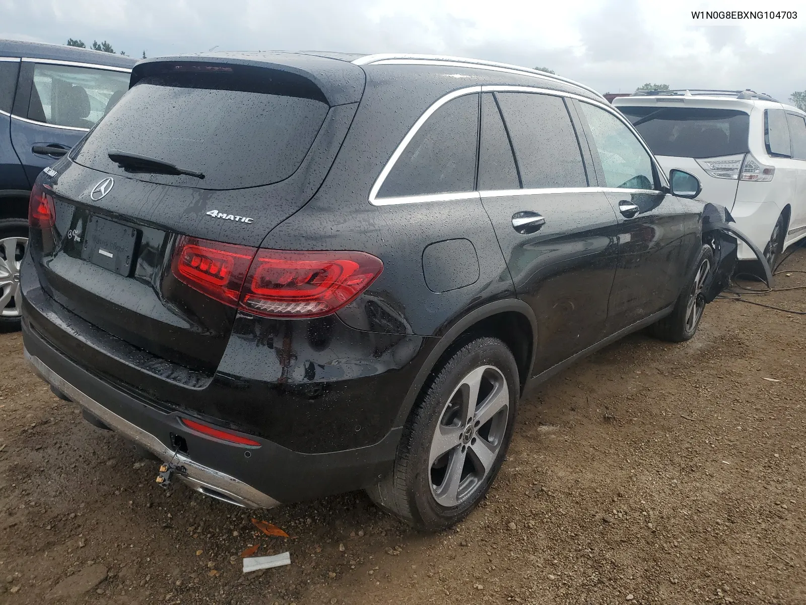 2022 Mercedes-Benz Glc 300 4Matic VIN: W1N0G8EBXNG104703 Lot: 64973304