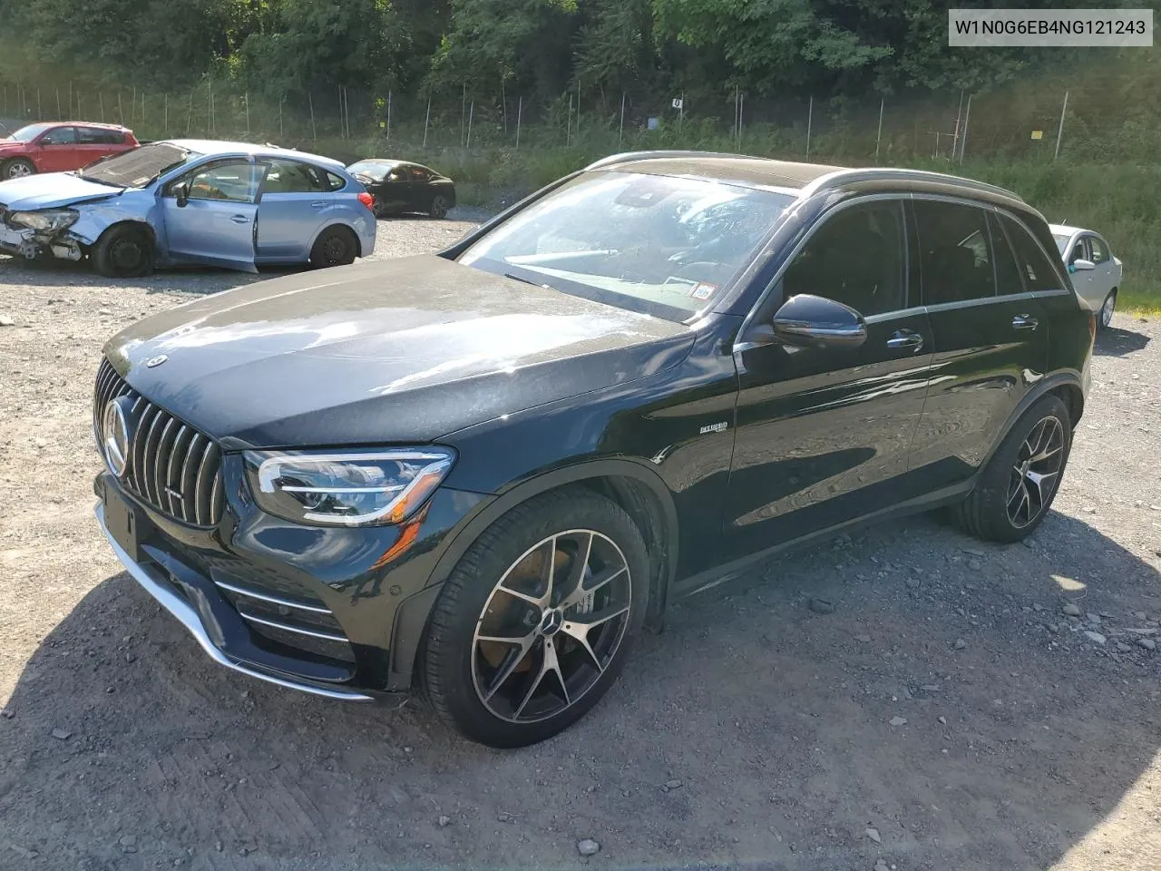 W1N0G6EB4NG121243 2022 Mercedes-Benz Glc 43 4Matic Amg