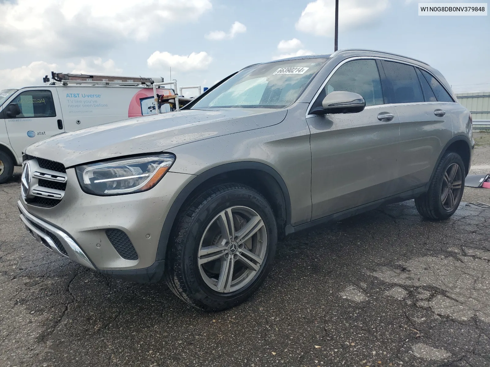 2022 Mercedes-Benz Glc 300 VIN: W1N0G8DB0NV379848 Lot: 66390214