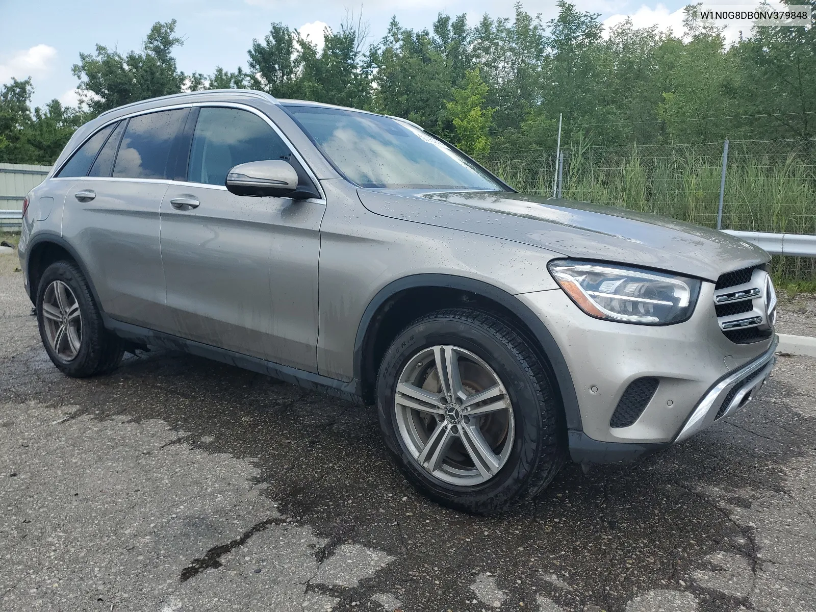 2022 Mercedes-Benz Glc 300 VIN: W1N0G8DB0NV379848 Lot: 66390214