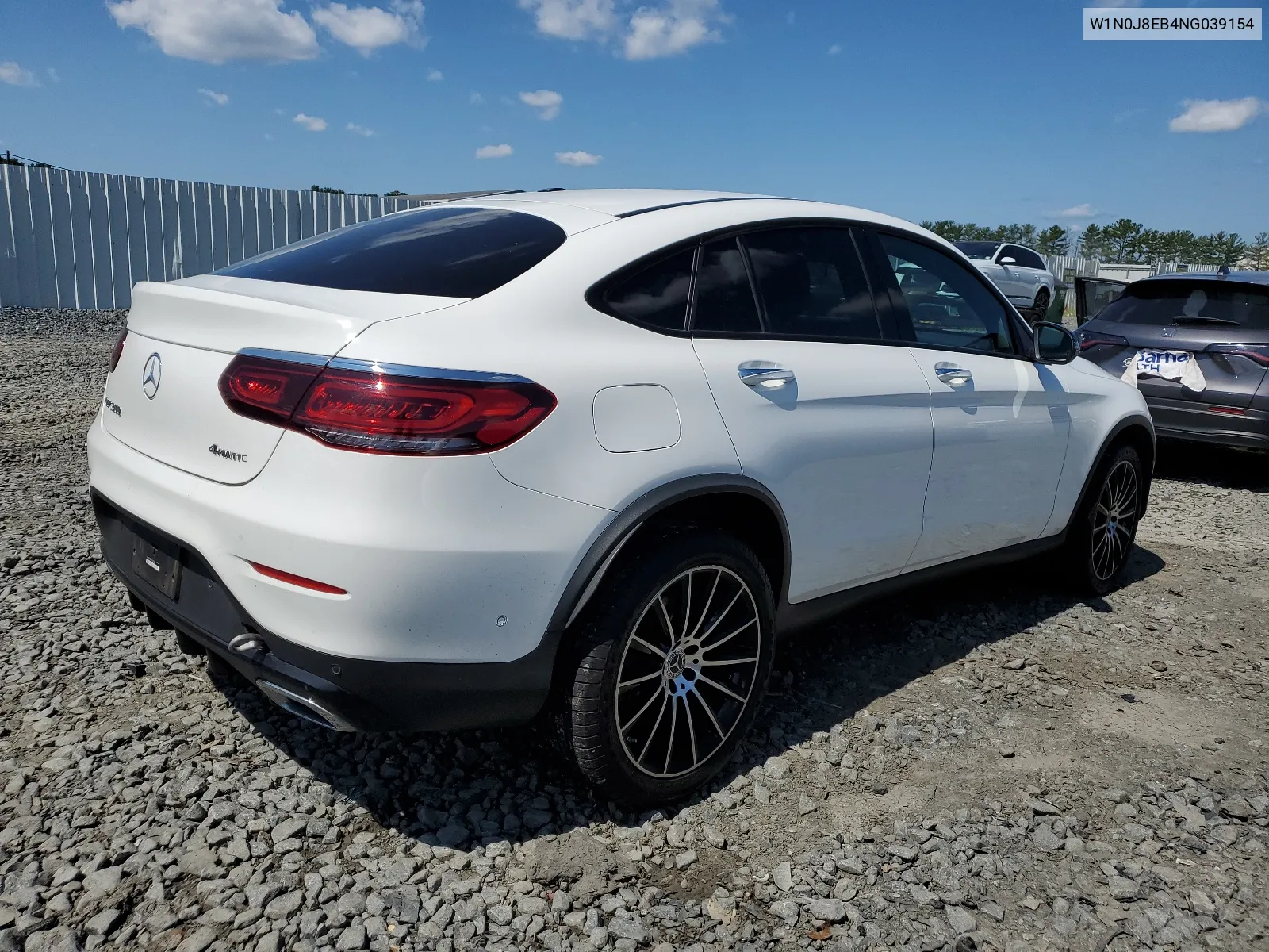 2022 Mercedes-Benz Glc Coupe 300 4Matic VIN: W1N0J8EB4NG039154 Lot: 66415284