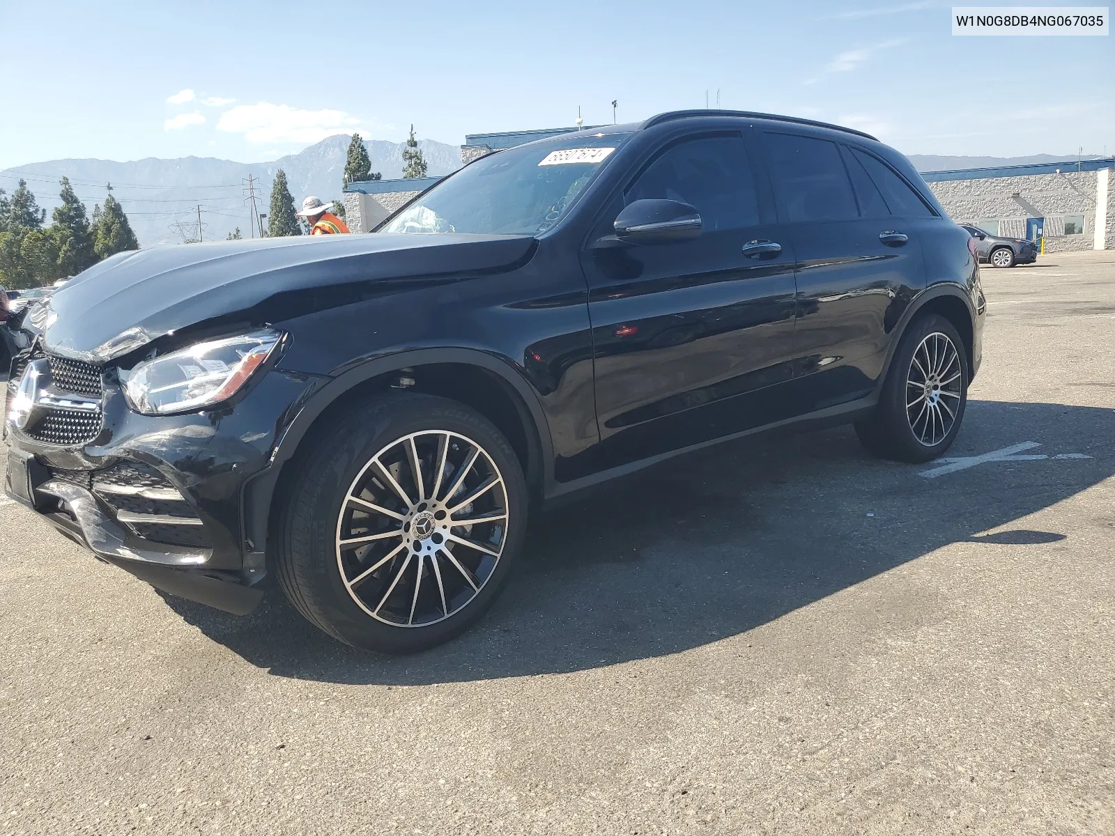 2022 Mercedes-Benz Glc 300 VIN: W1N0G8DB4NG067035 Lot: 66507674