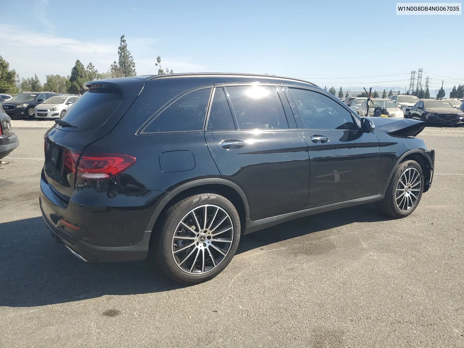 2022 Mercedes-Benz Glc 300 VIN: W1N0G8DB4NG067035 Lot: 66507674