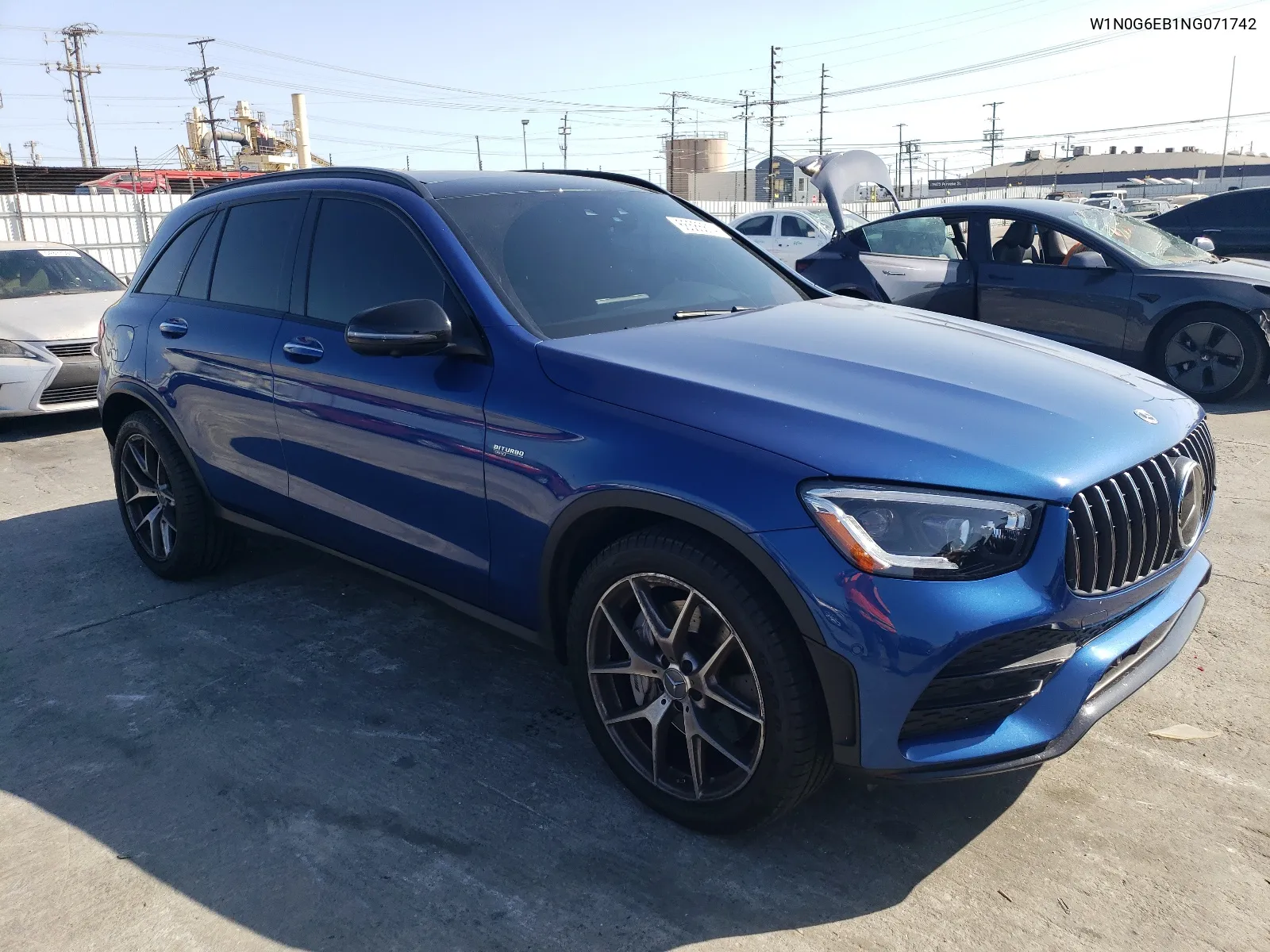 2022 Mercedes-Benz Glc 43 4Matic Amg VIN: W1N0G6EB1NG071742 Lot: 66586814