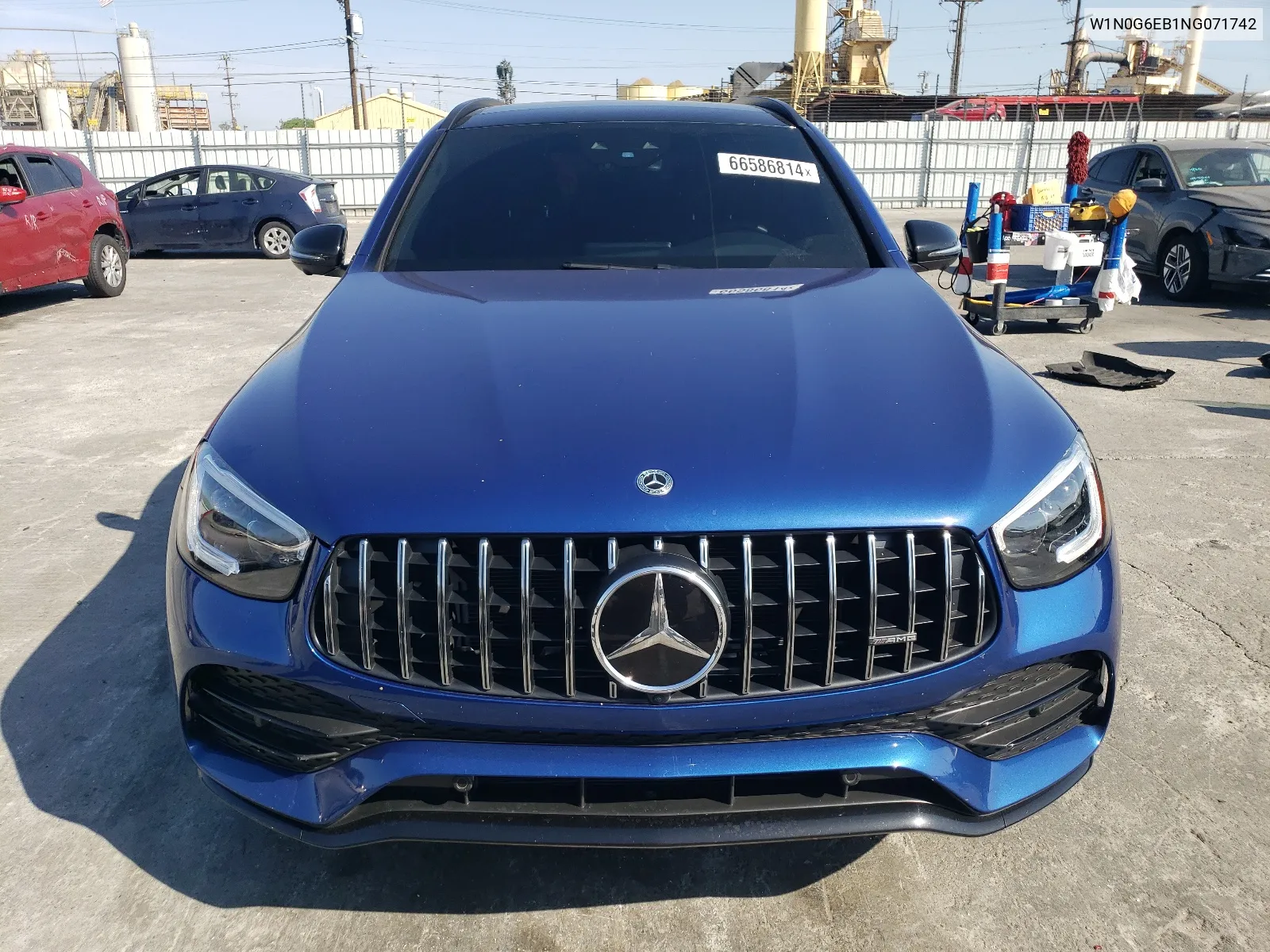 2022 Mercedes-Benz Glc 43 4Matic Amg VIN: W1N0G6EB1NG071742 Lot: 66586814