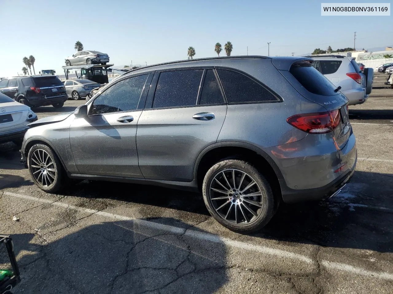 2022 Mercedes-Benz Glc 300 VIN: W1N0G8DB0NV361169 Lot: 66628474