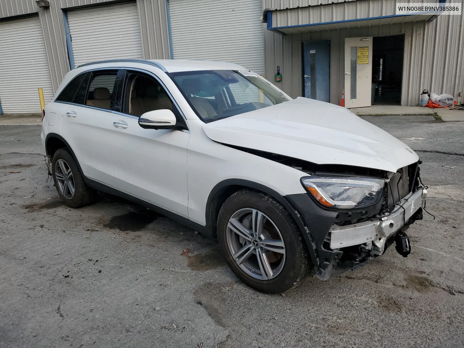 2022 Mercedes-Benz Glc 300 4Matic VIN: W1N0G8EB9NV385386 Lot: 66964144