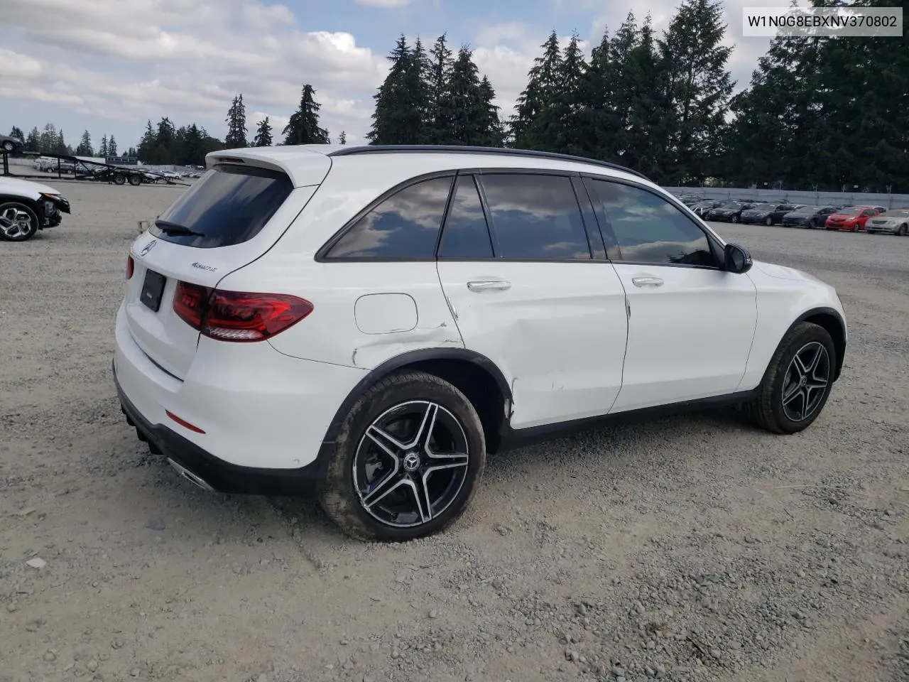 2022 Mercedes-Benz Glc 300 4Matic VIN: W1N0G8EBXNV370802 Lot: 67603924