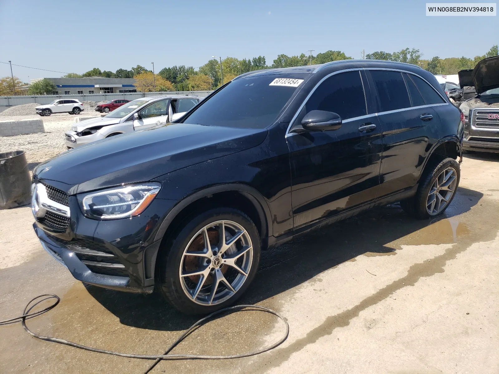 2022 Mercedes-Benz Glc 300 4Matic VIN: W1N0G8EB2NV394818 Lot: 68132454