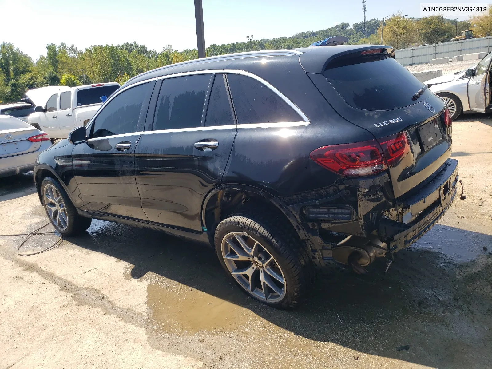 2022 Mercedes-Benz Glc 300 4Matic VIN: W1N0G8EB2NV394818 Lot: 68132454