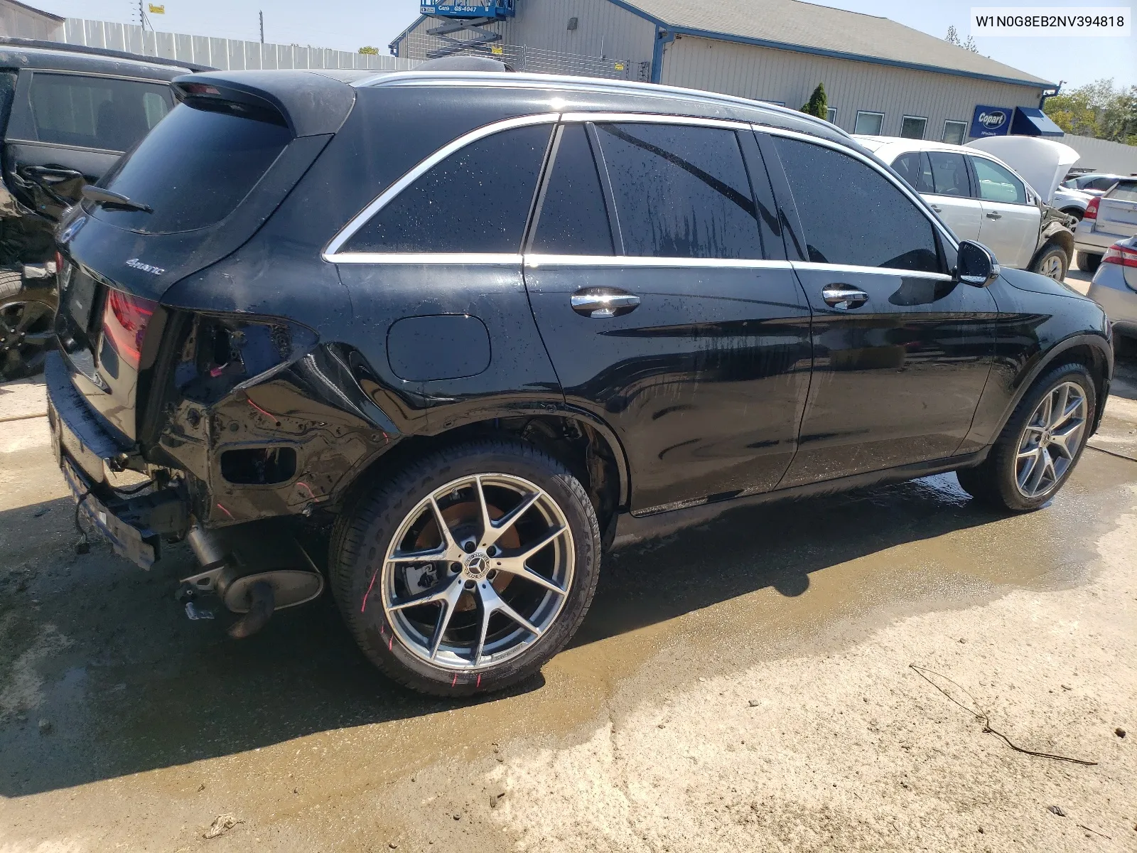 2022 Mercedes-Benz Glc 300 4Matic VIN: W1N0G8EB2NV394818 Lot: 68132454