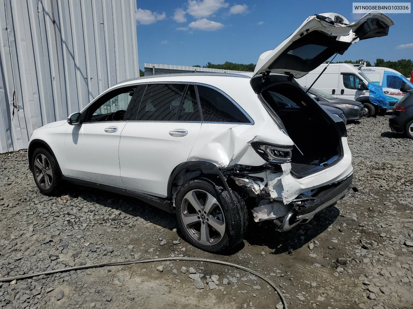 2022 Mercedes-Benz Glc 300 4Matic VIN: W1N0G8EB4NG103336 Lot: 68671404