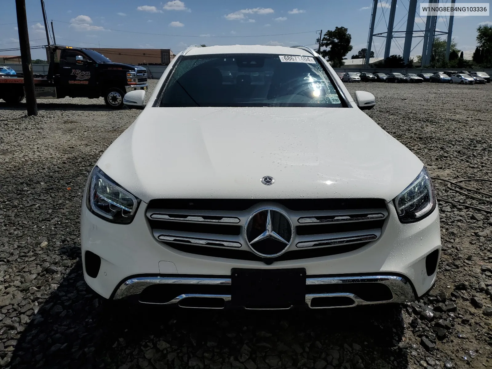 2022 Mercedes-Benz Glc 300 4Matic VIN: W1N0G8EB4NG103336 Lot: 68671404