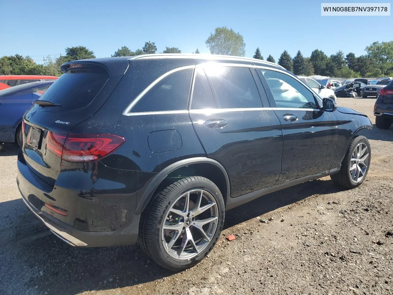 2022 Mercedes-Benz Glc 300 4Matic VIN: W1N0G8EB7NV397178 Lot: 68941454