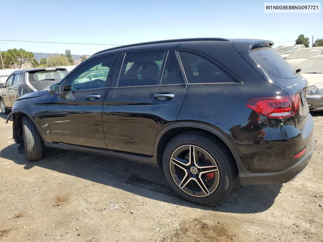 2022 Mercedes-Benz Glc 300 4Matic VIN: W1N0G8EB8NG097721 Lot: 69309214