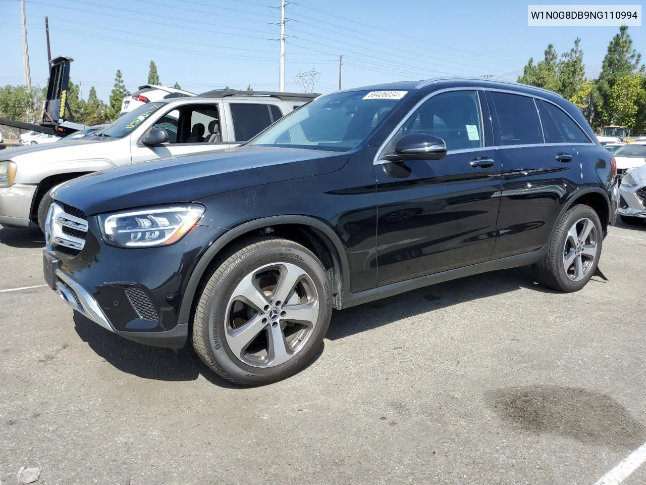 2022 Mercedes-Benz Glc 300 VIN: W1N0G8DB9NG110994 Lot: 69406034