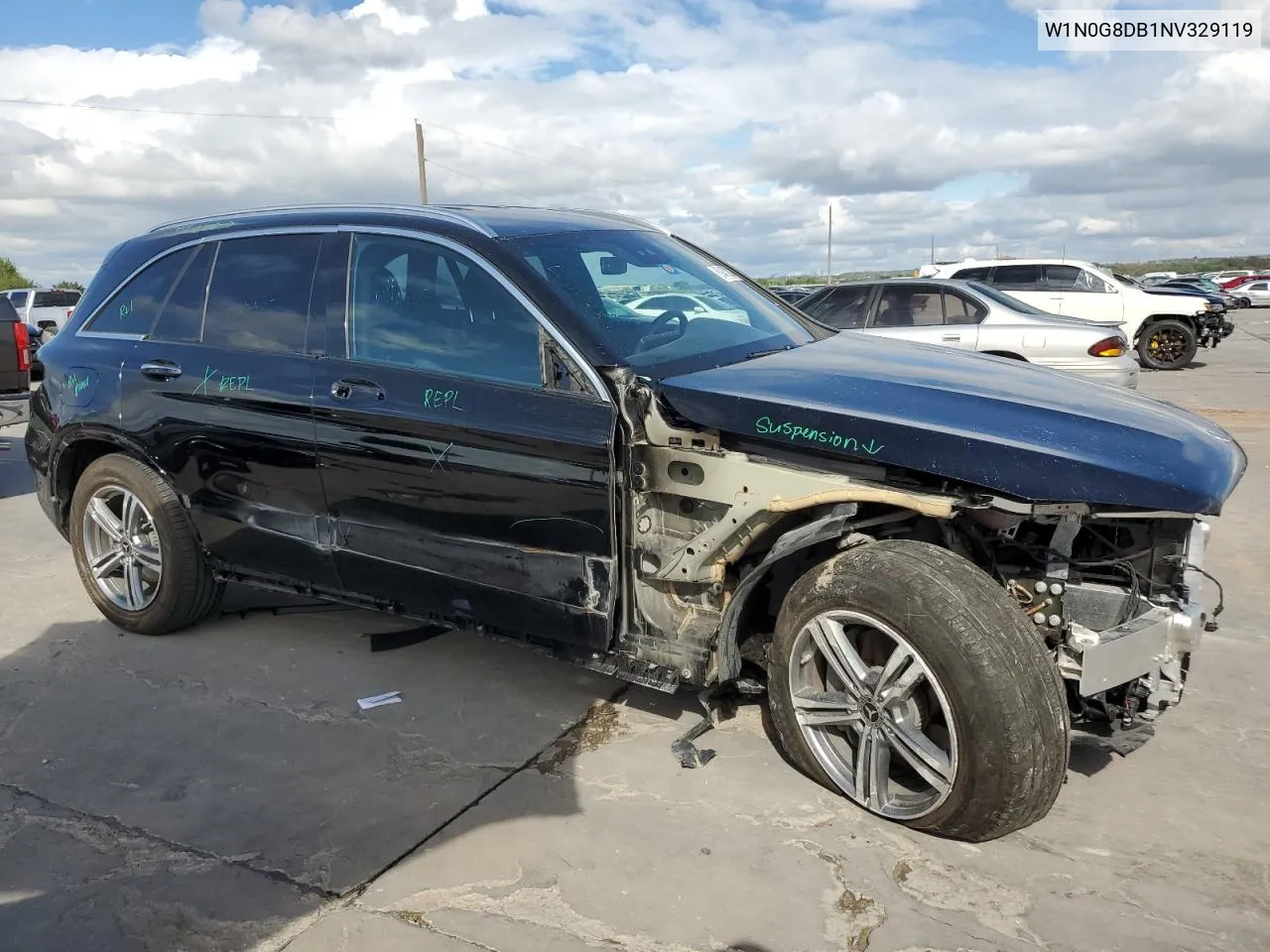 W1N0G8DB1NV329119 2022 Mercedes-Benz Glc 300