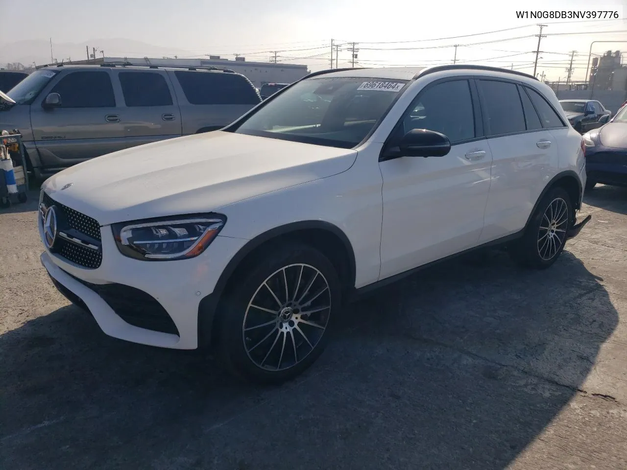 2022 Mercedes-Benz Glc 300 VIN: W1N0G8DB3NV397776 Lot: 69618464