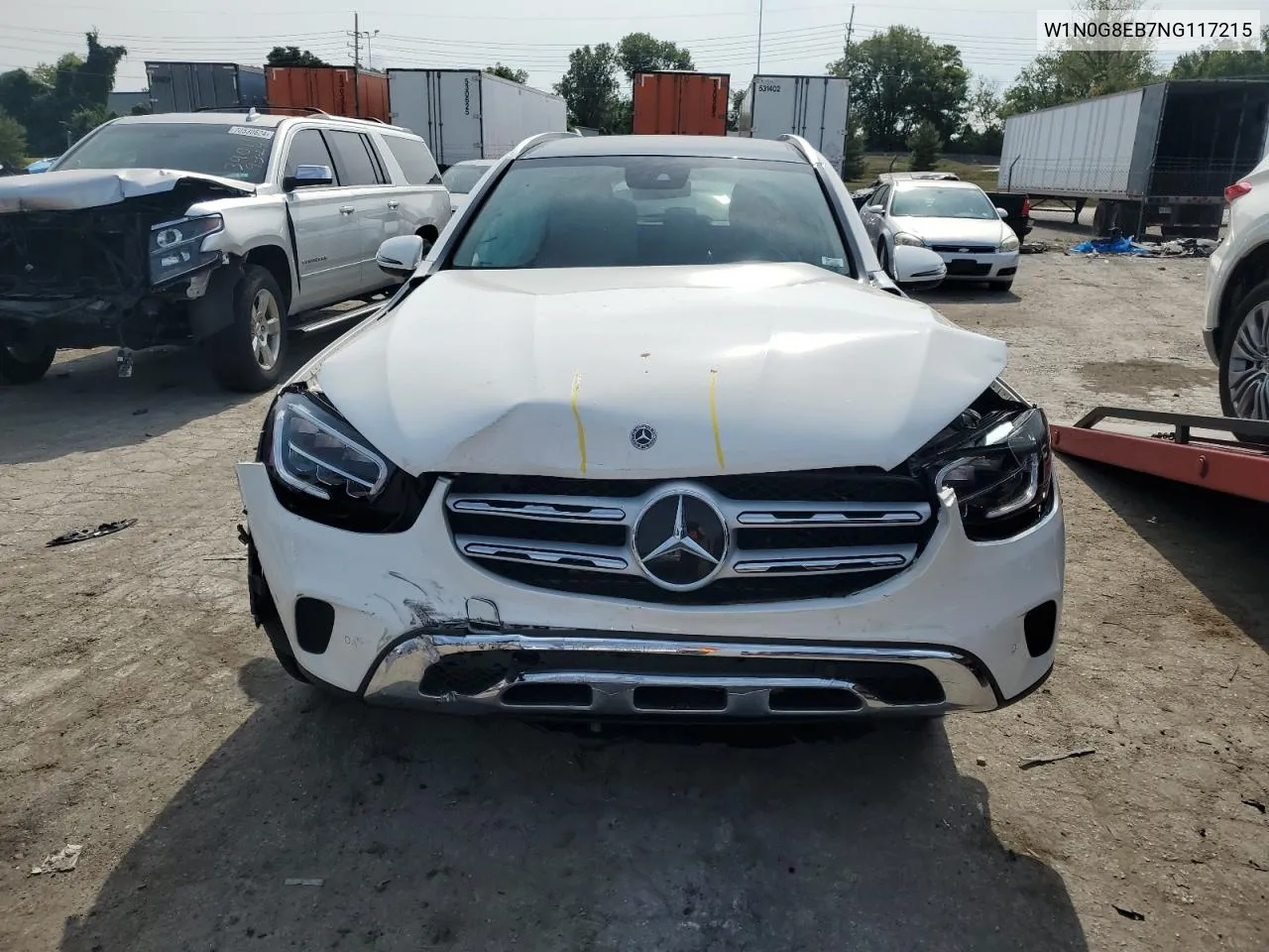 2022 Mercedes-Benz Glc 300 4Matic VIN: W1N0G8EB7NG117215 Lot: 70056314