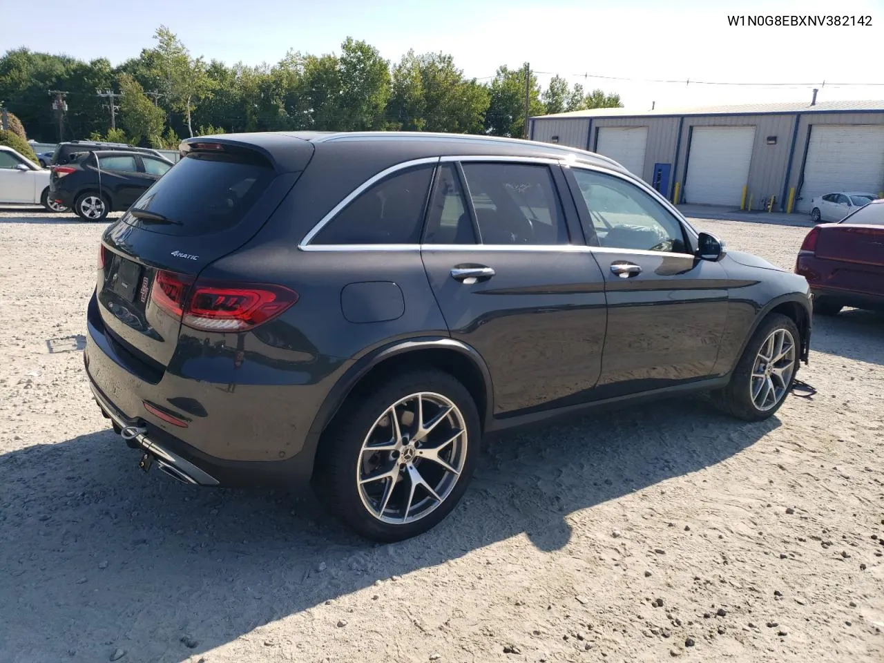 2022 Mercedes-Benz Glc 300 4Matic VIN: W1N0G8EBXNV382142 Lot: 70301374