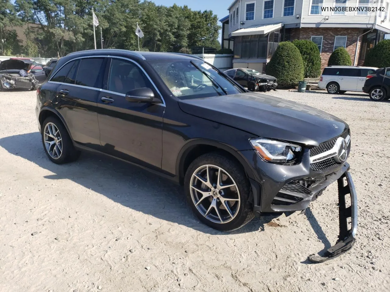 2022 Mercedes-Benz Glc 300 4Matic VIN: W1N0G8EBXNV382142 Lot: 70301374