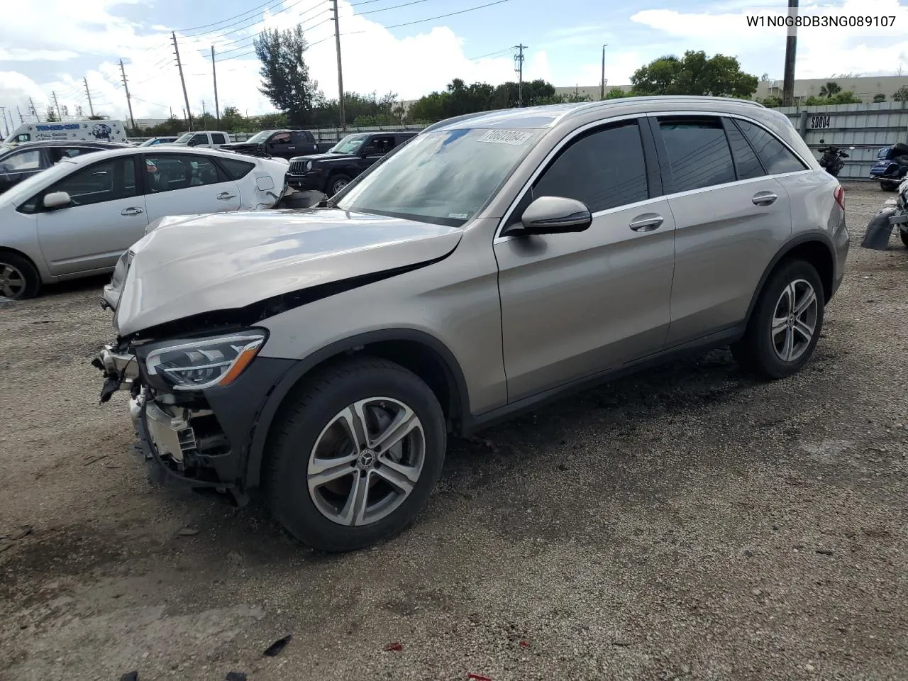 2022 Mercedes-Benz Glc 300 VIN: W1N0G8DB3NG089107 Lot: 70602084