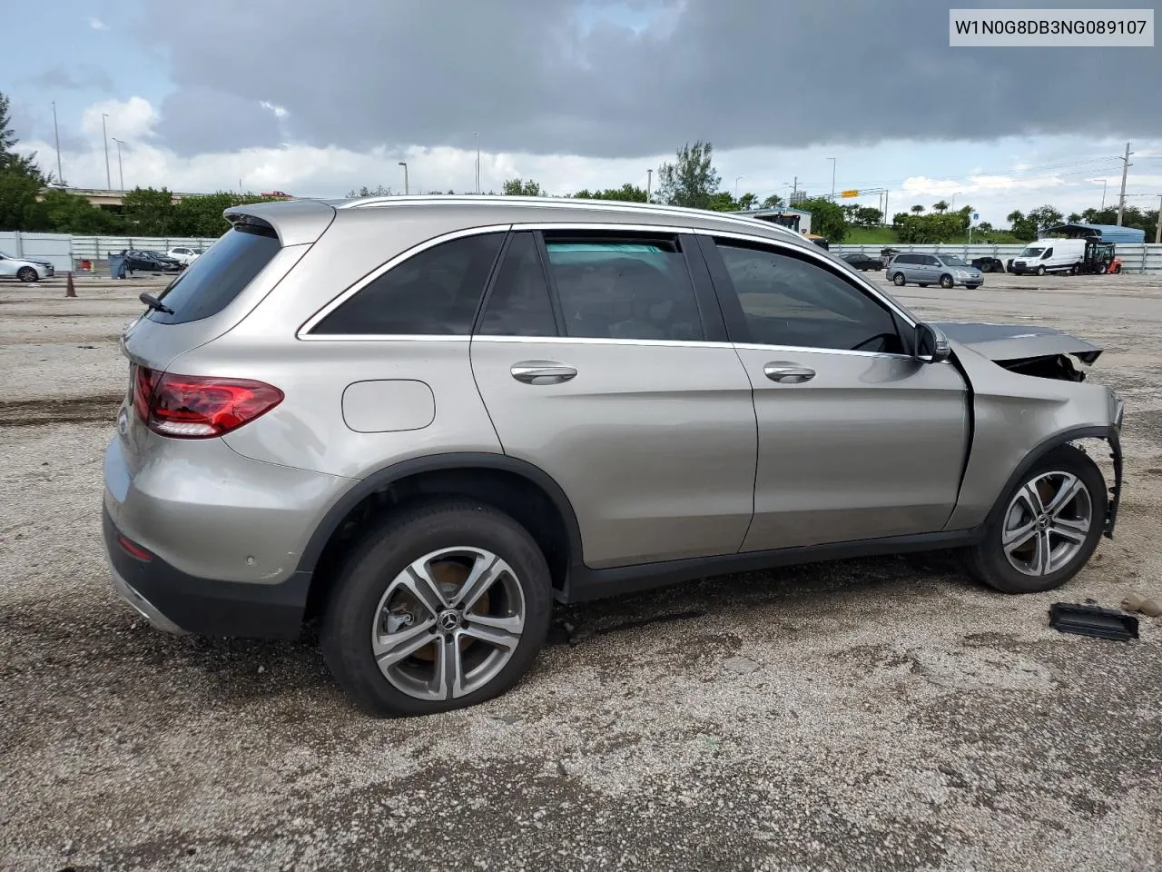 2022 Mercedes-Benz Glc 300 VIN: W1N0G8DB3NG089107 Lot: 70602084