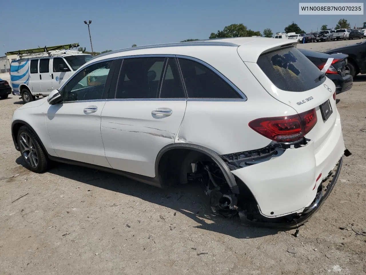 2022 Mercedes-Benz Glc 300 4Matic VIN: W1N0G8EB7NG070235 Lot: 70677314