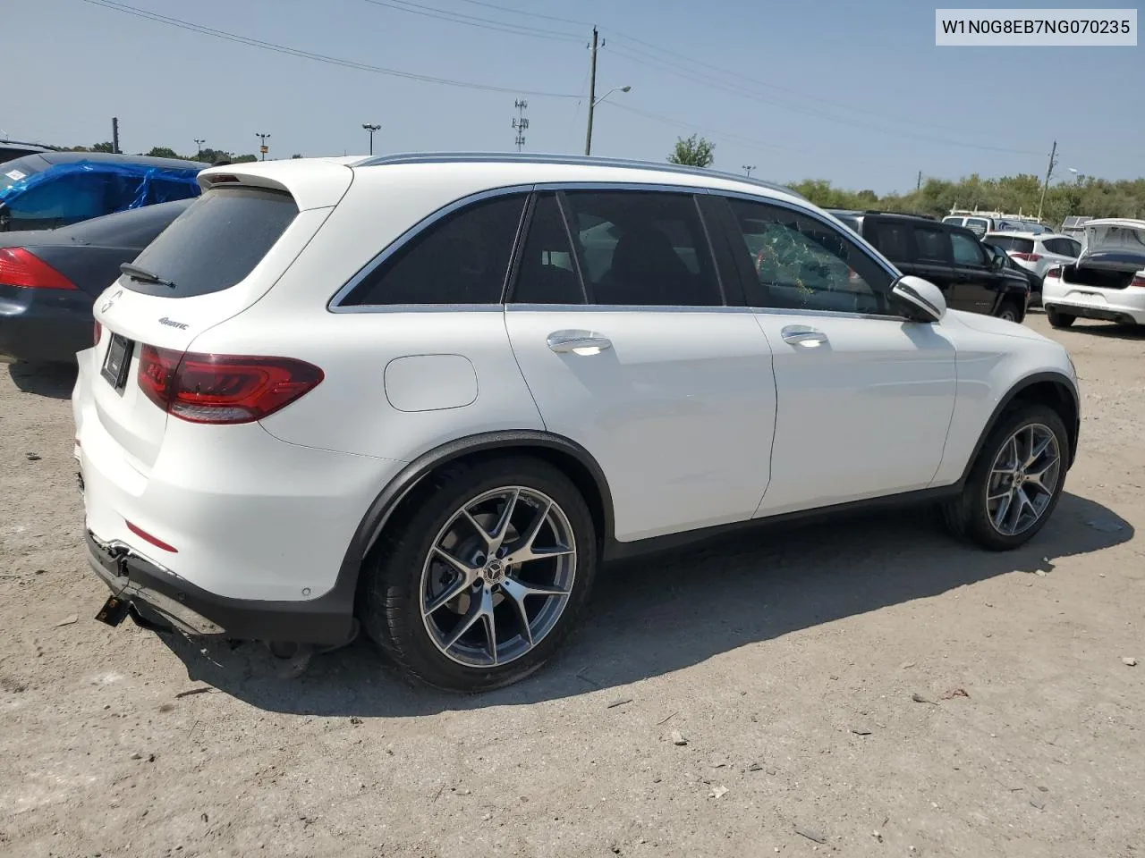 2022 Mercedes-Benz Glc 300 4Matic VIN: W1N0G8EB7NG070235 Lot: 70677314