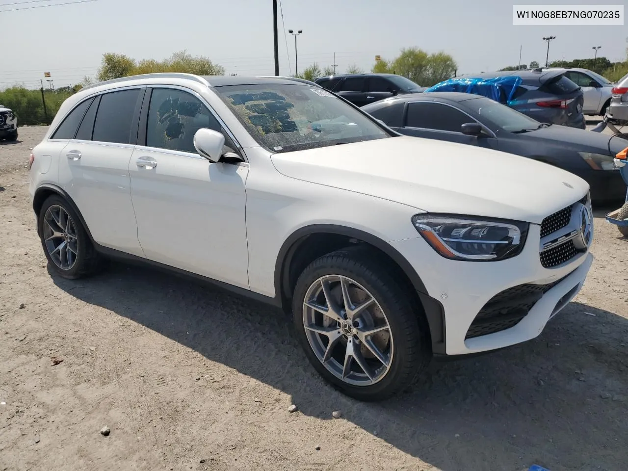 2022 Mercedes-Benz Glc 300 4Matic VIN: W1N0G8EB7NG070235 Lot: 70677314