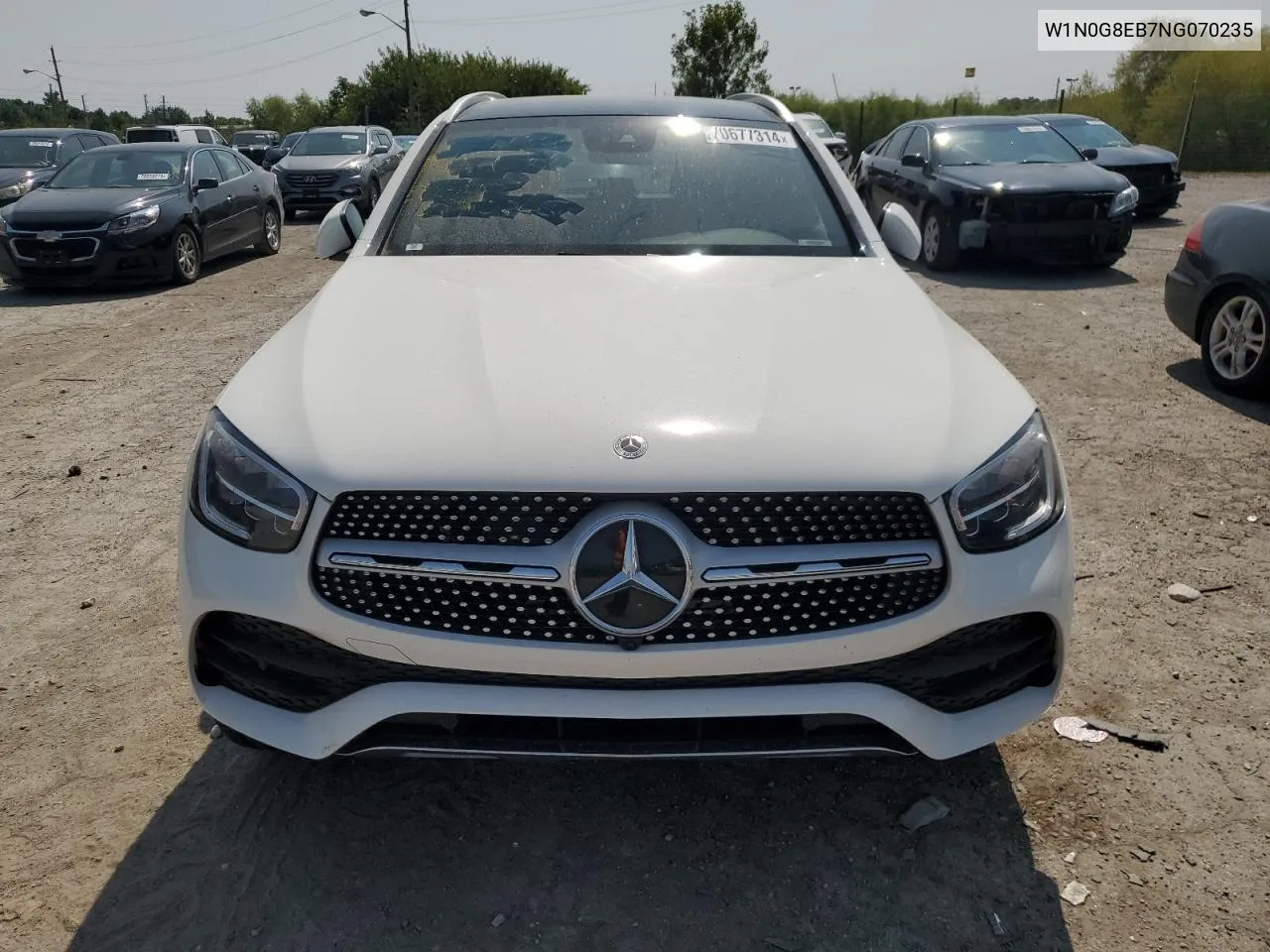 2022 Mercedes-Benz Glc 300 4Matic VIN: W1N0G8EB7NG070235 Lot: 70677314