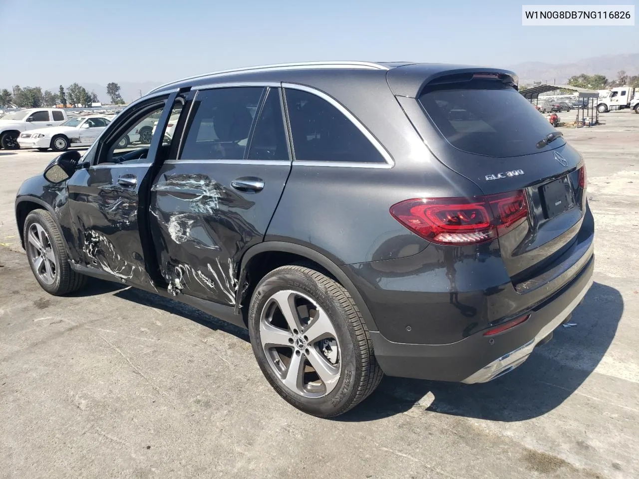 2022 Mercedes-Benz Glc 300 VIN: W1N0G8DB7NG116826 Lot: 71385184