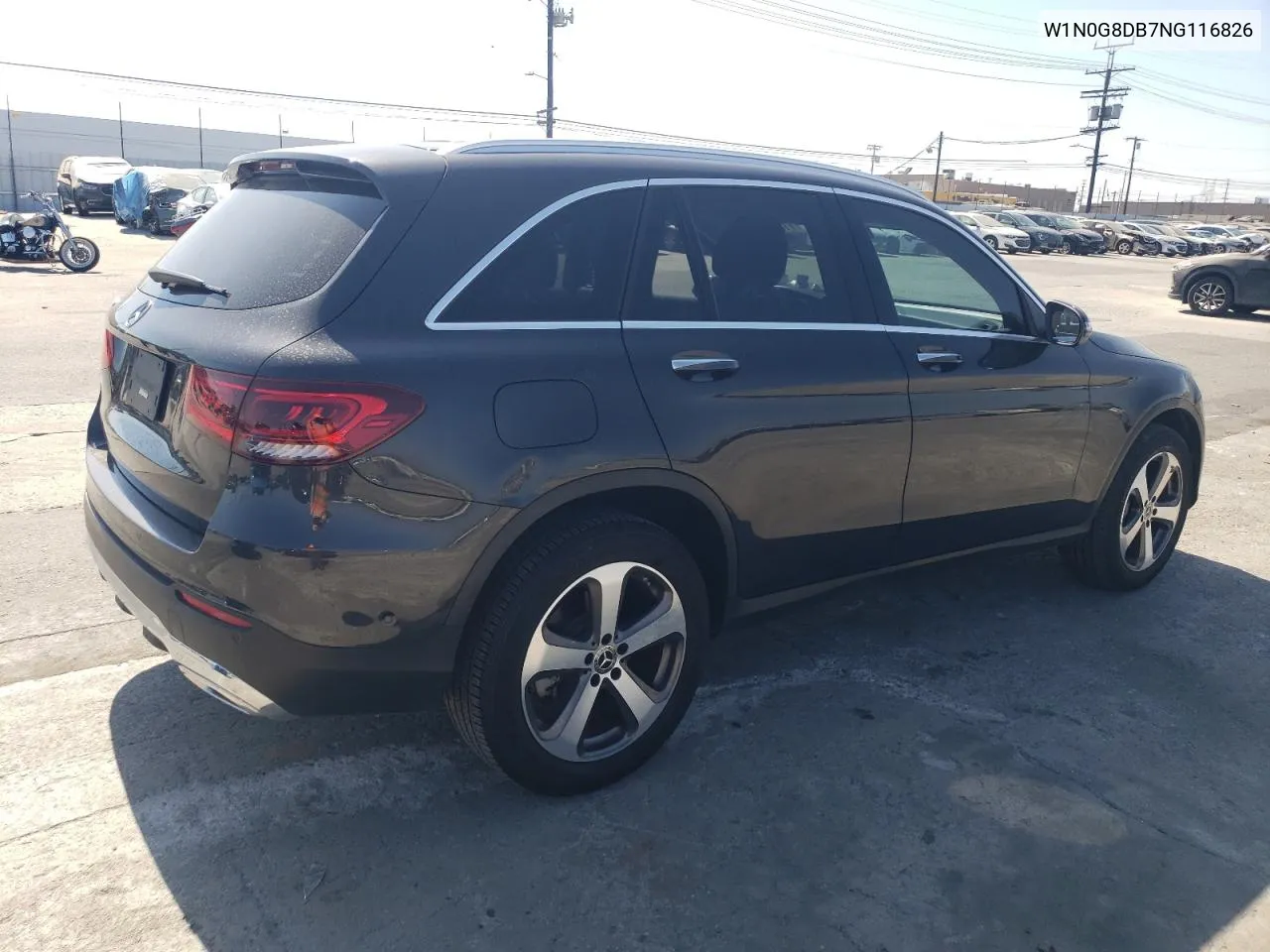 2022 Mercedes-Benz Glc 300 VIN: W1N0G8DB7NG116826 Lot: 71385184