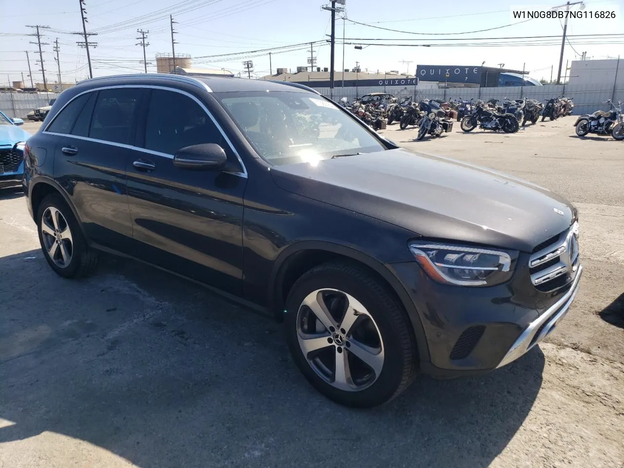 2022 Mercedes-Benz Glc 300 VIN: W1N0G8DB7NG116826 Lot: 71385184