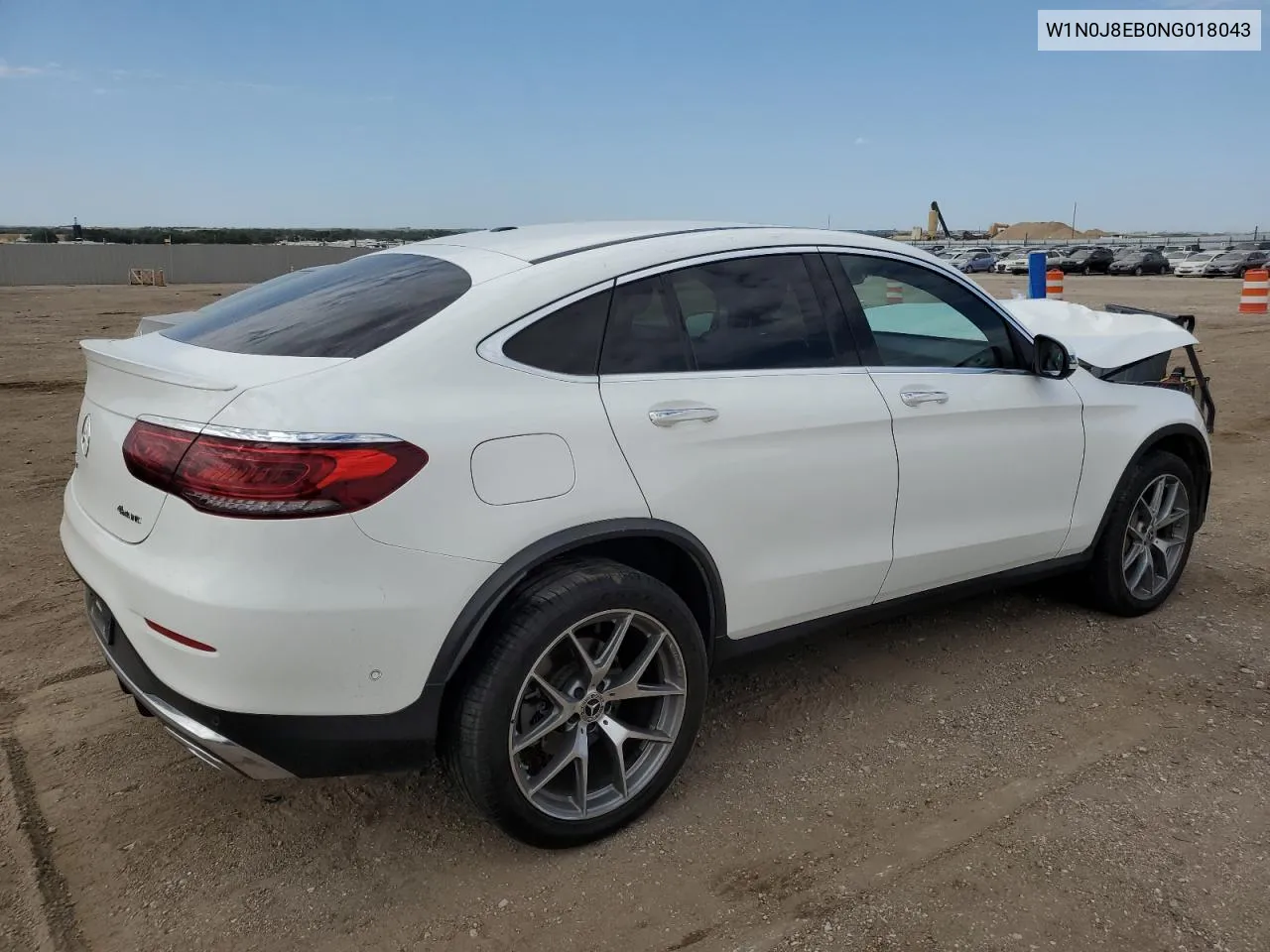 2022 Mercedes-Benz Glc Coupe 300 4Matic VIN: W1N0J8EB0NG018043 Lot: 71782154