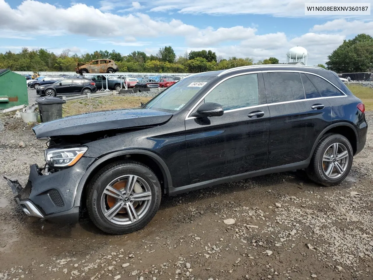 2022 Mercedes-Benz Glc 300 4Matic VIN: W1N0G8EBXNV360187 Lot: 73487484