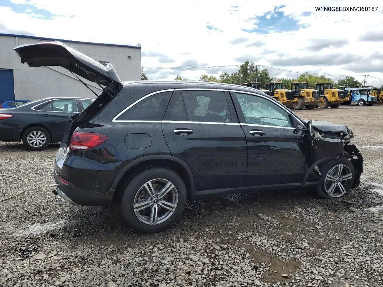 2022 Mercedes-Benz Glc 300 4Matic VIN: W1N0G8EBXNV360187 Lot: 73487484