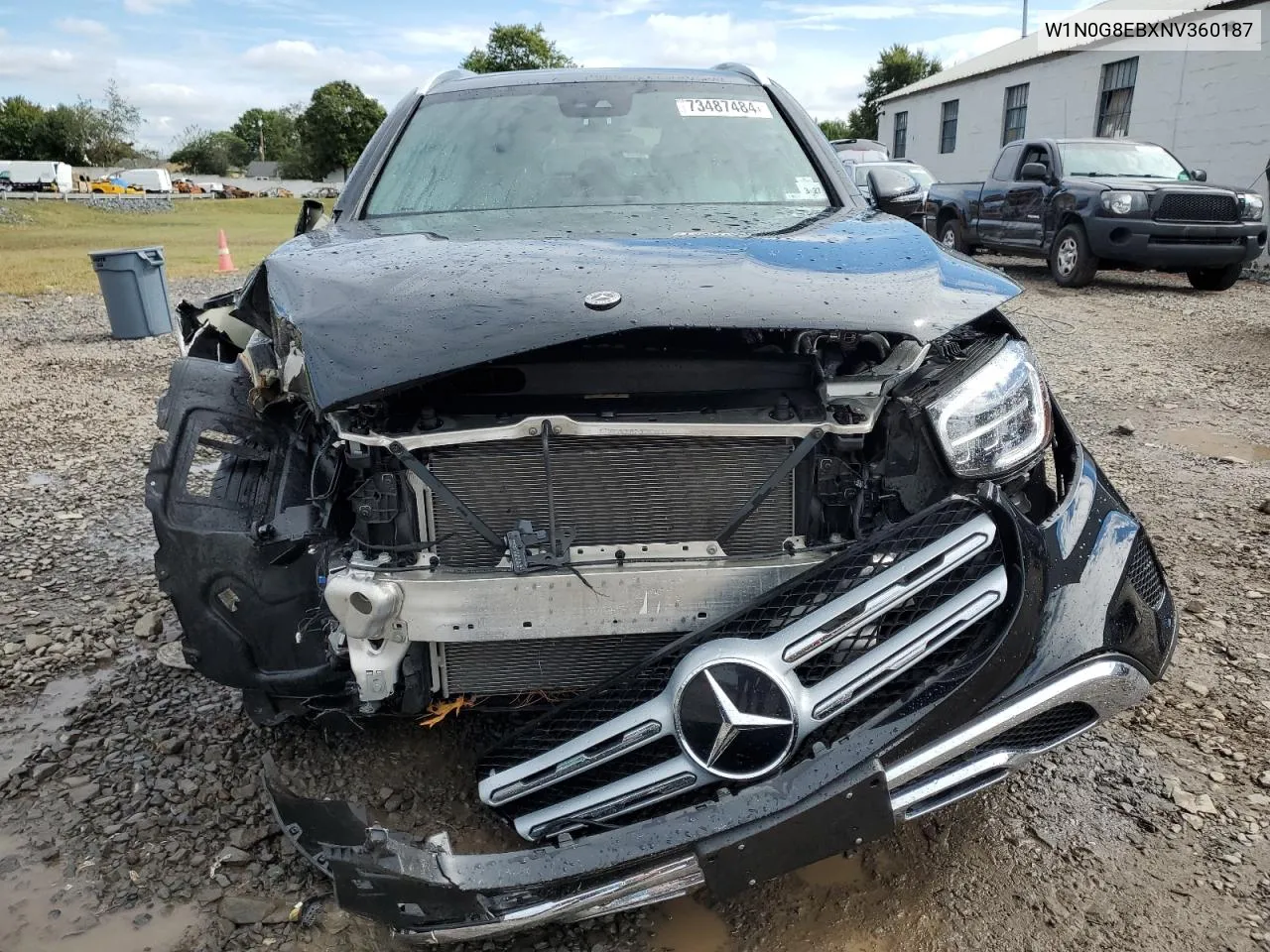 2022 Mercedes-Benz Glc 300 4Matic VIN: W1N0G8EBXNV360187 Lot: 73487484