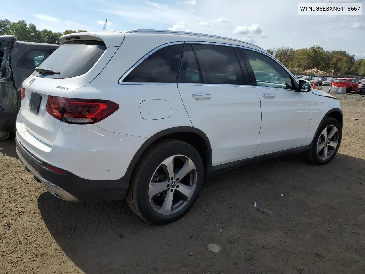 2022 Mercedes-Benz Glc 300 4Matic VIN: W1N0G8EBXNG118567 Lot: 73629334