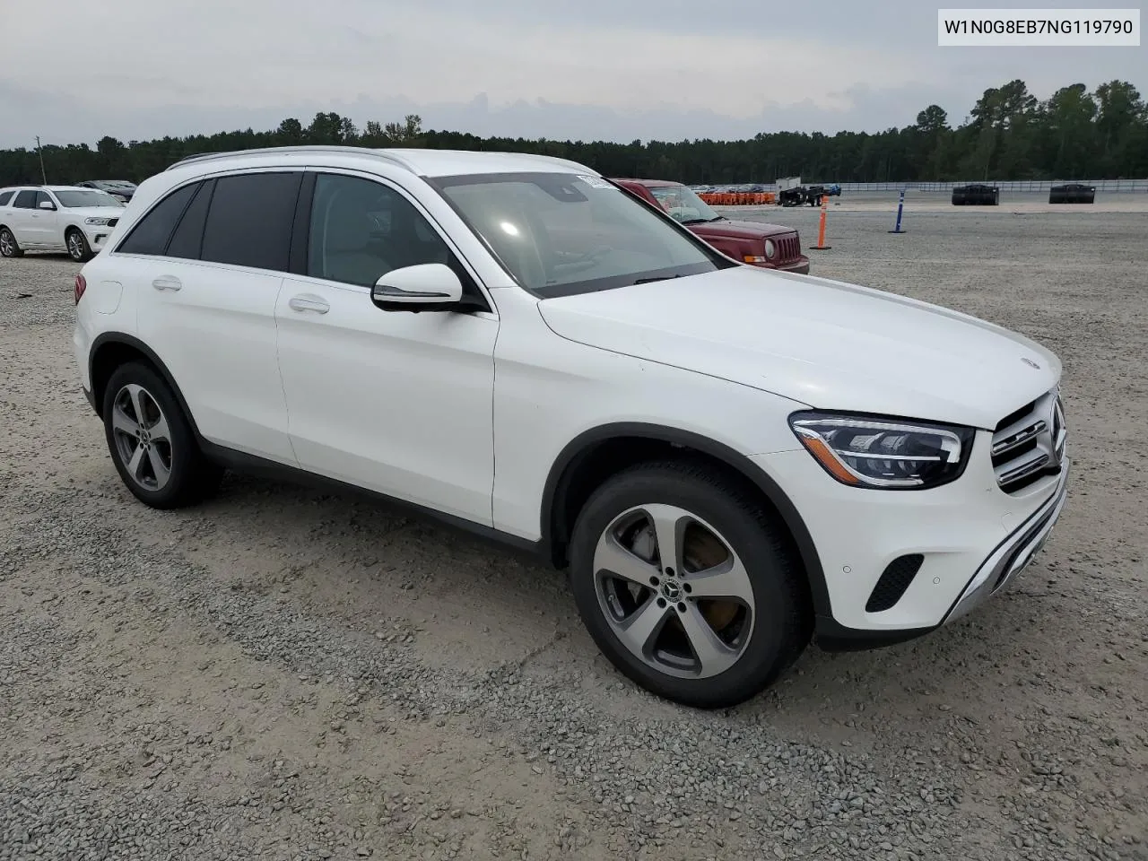 2022 Mercedes-Benz Glc 300 4Matic VIN: W1N0G8EB7NG119790 Lot: 73747064