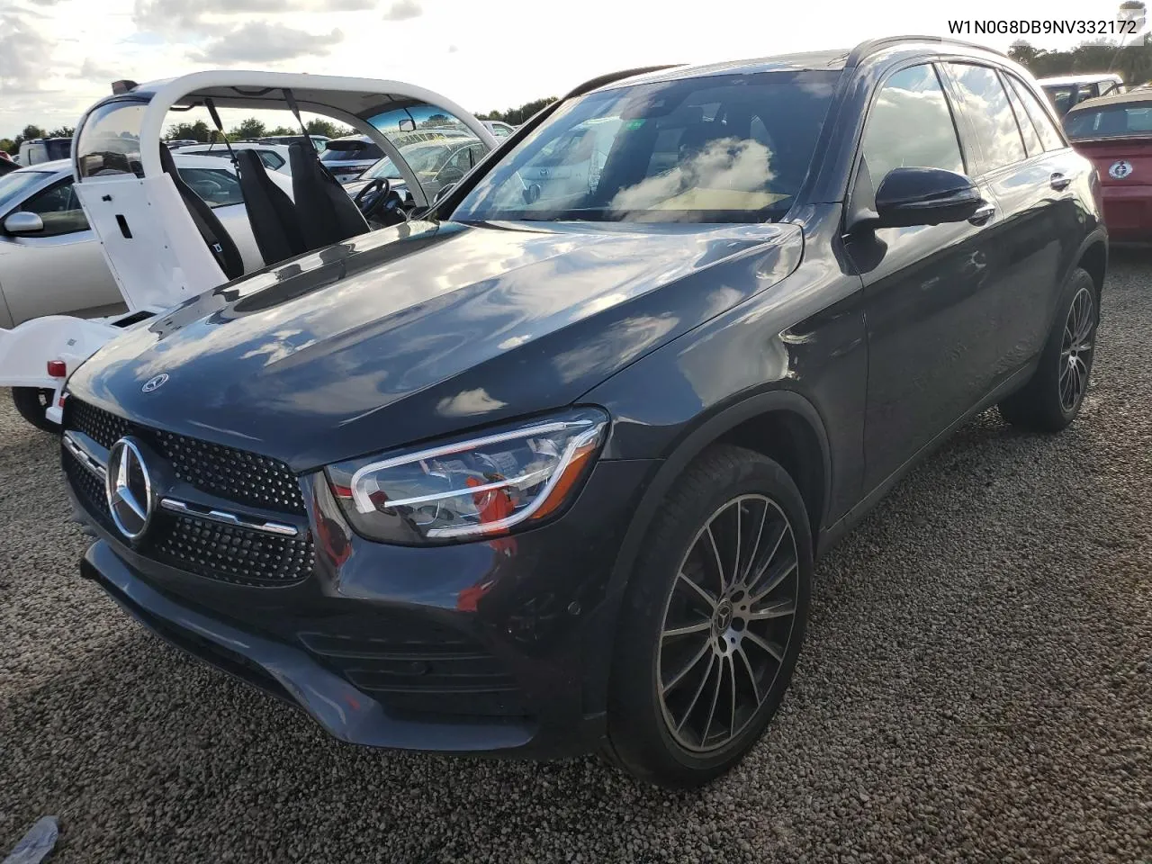 2022 Mercedes-Benz Glc 300 VIN: W1N0G8DB9NV332172 Lot: 74626674