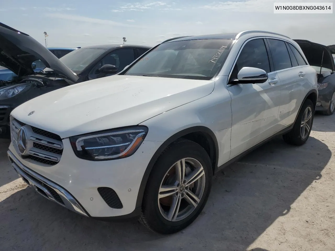 2022 Mercedes-Benz Glc 300 VIN: W1N0G8DBXNG043614 Lot: 74921114