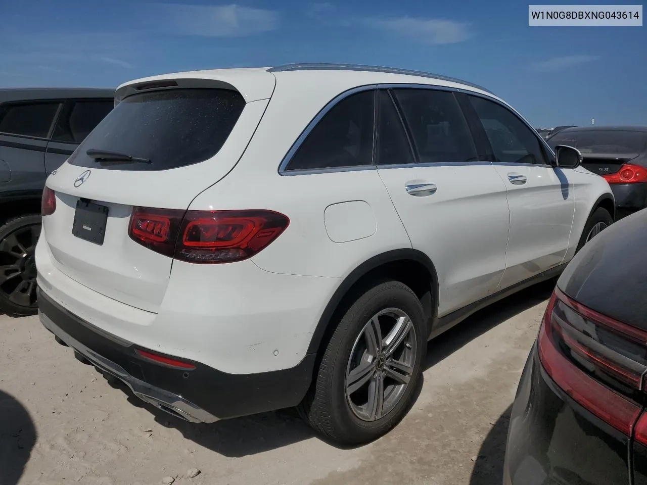 2022 Mercedes-Benz Glc 300 VIN: W1N0G8DBXNG043614 Lot: 74921114