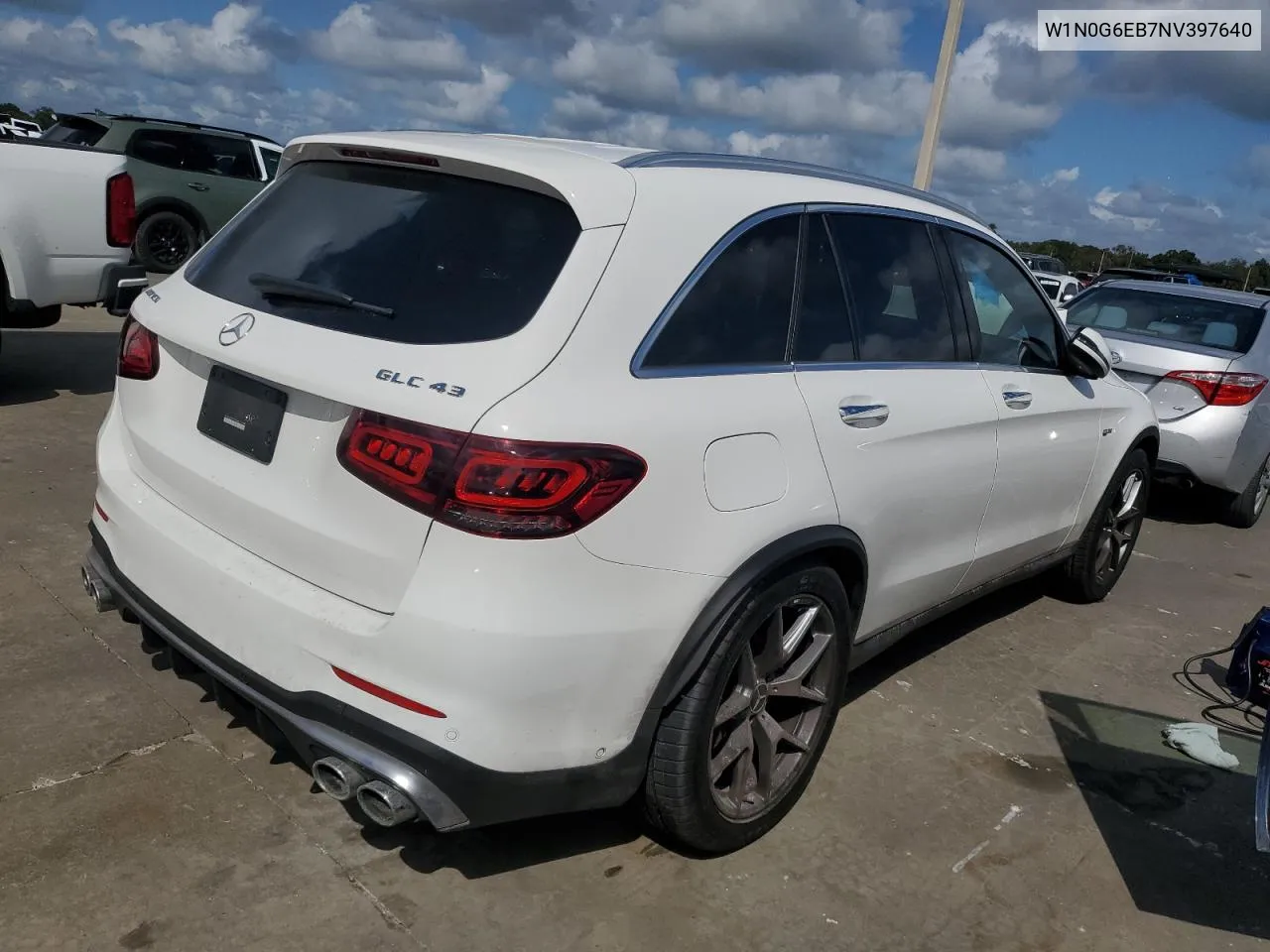 2022 Mercedes-Benz Glc 43 4Matic Amg VIN: W1N0G6EB7NV397640 Lot: 75128954