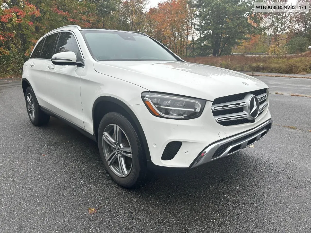 2022 Mercedes-Benz Glc 300 4Matic VIN: W1N0G8EB5NV331471 Lot: 75325074