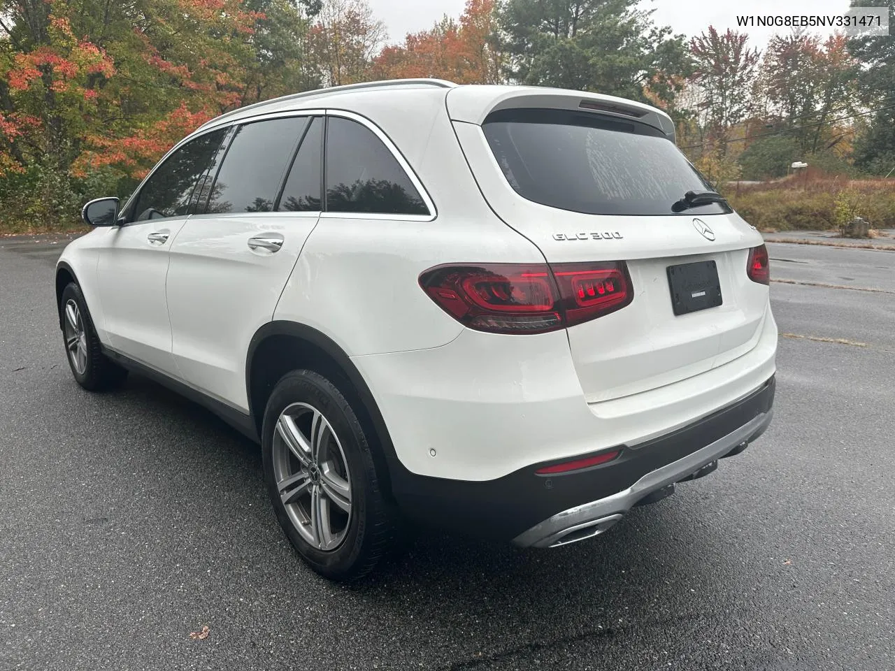 2022 Mercedes-Benz Glc 300 4Matic VIN: W1N0G8EB5NV331471 Lot: 75325074