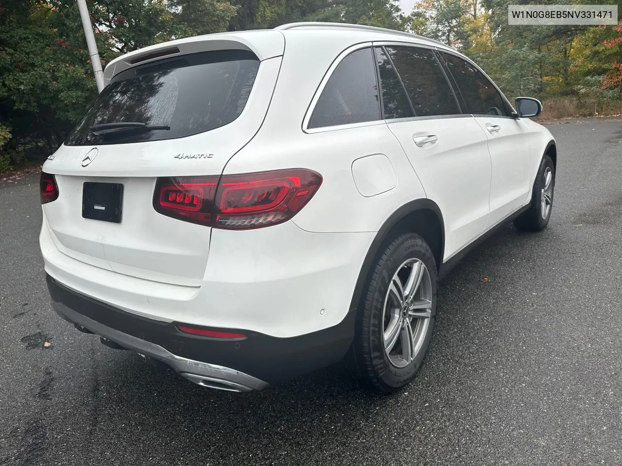 2022 Mercedes-Benz Glc 300 4Matic VIN: W1N0G8EB5NV331471 Lot: 75325074