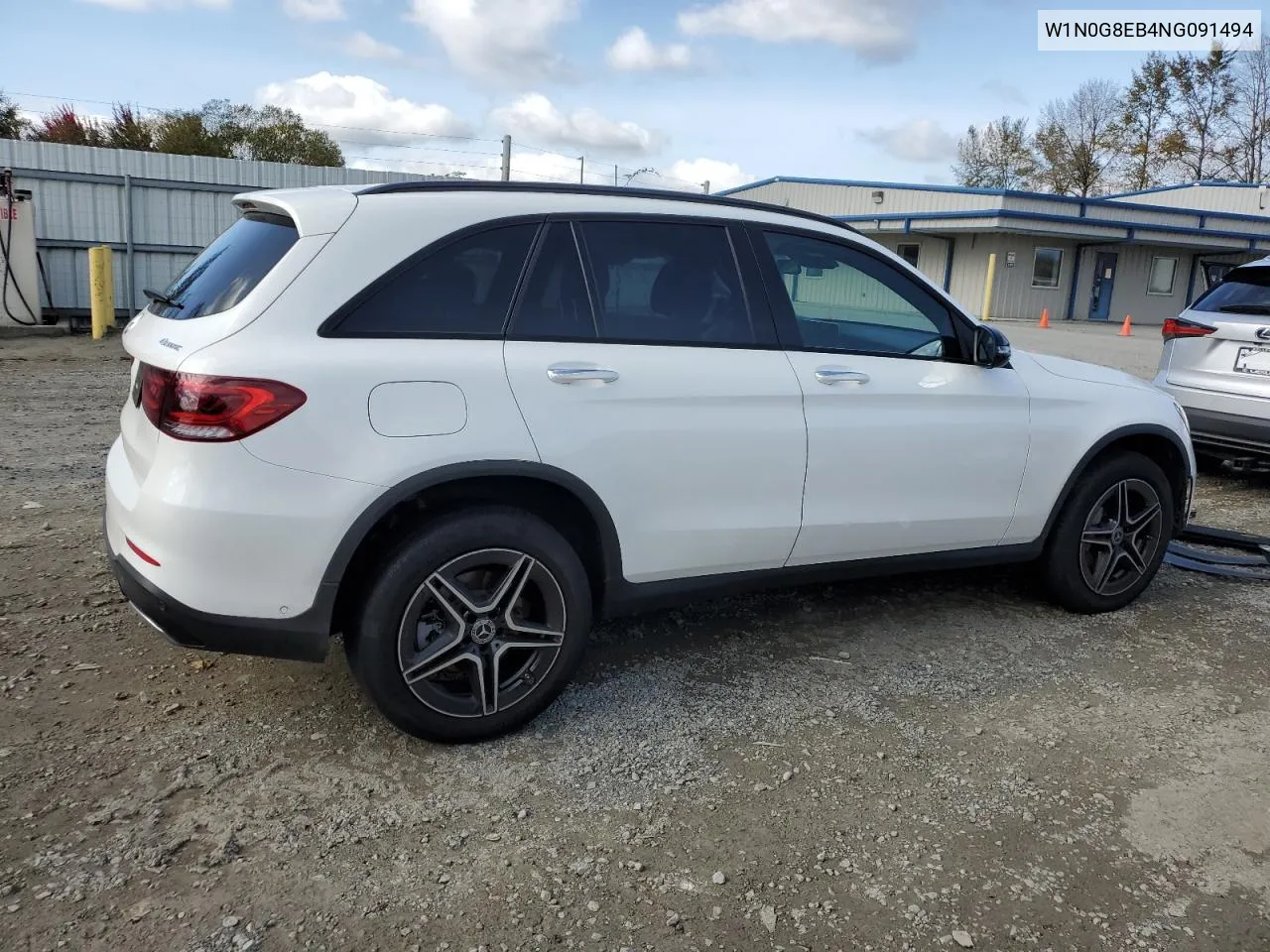 2022 Mercedes-Benz Glc 300 4Matic VIN: W1N0G8EB4NG091494 Lot: 75626054