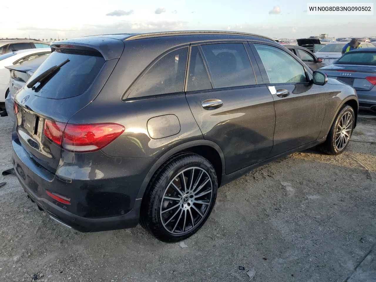 2022 Mercedes-Benz Glc 300 VIN: W1N0G8DB3NG090502 Lot: 75822774