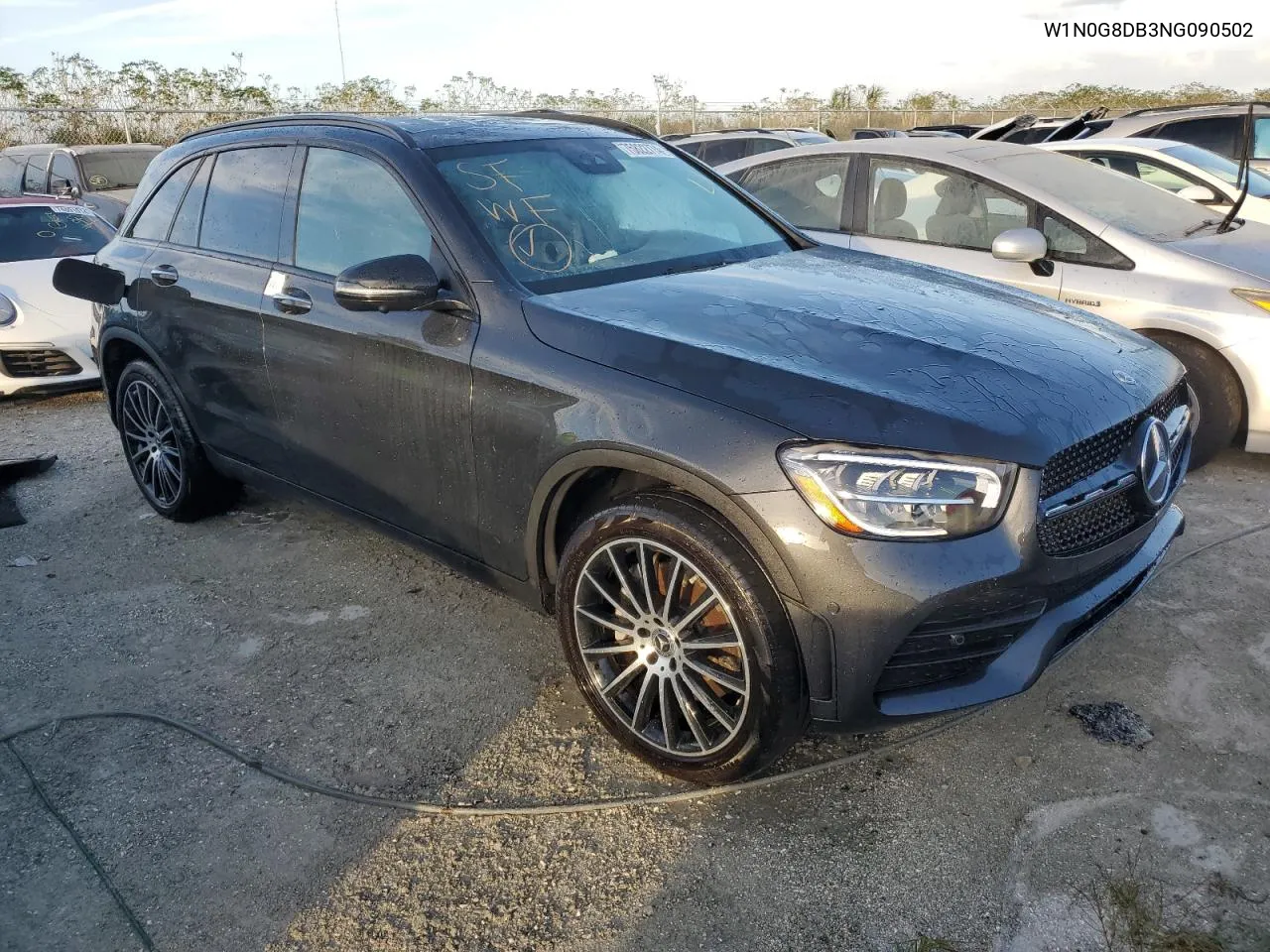 2022 Mercedes-Benz Glc 300 VIN: W1N0G8DB3NG090502 Lot: 75822774